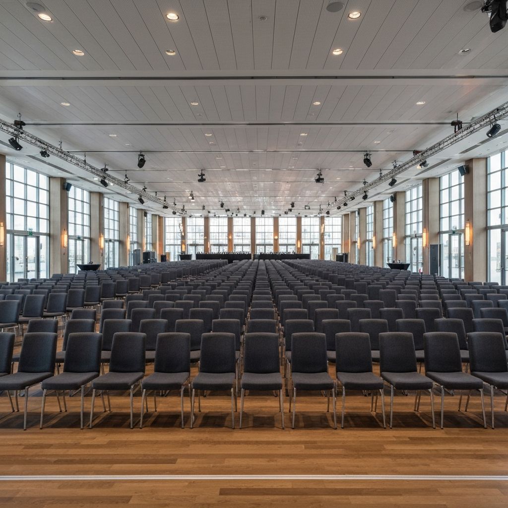 Itens Essenciais para Eventos Corporativos de Grande Porte